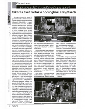 Sikeres évet zártak a bodrogközi színjátszók